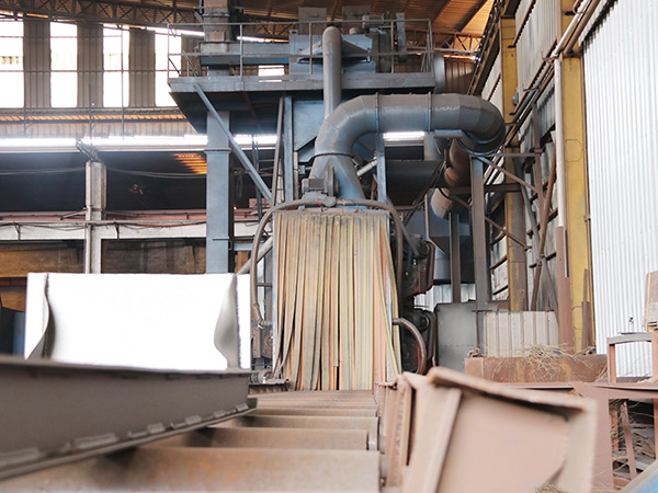 钢结构喷砂除锈